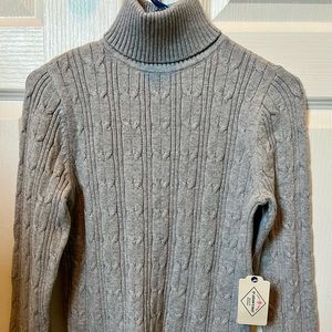 Grey St John’s Bay Sweater. Size S